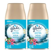 Glade Automatic Spray Refill, Air Freshener, Aqua Waves, 2 Refills