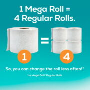 Angel Soft Toilet Paper, 18 Mega Rolls - Image 3