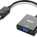 BENFEI DisplayPort to VGA,Gold-Plated Uni-directional DP Computer to VGA Screen Adapter 1080P (Male to Female) Compatible for Lenovo, Dell, HP, ASUS