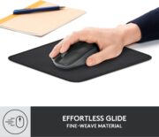Logitech Mouse Pad - Studio Series, Computer Mouse Mat with Anti-Slip Rubber Base, Easy Gliding, Spill-Resistant Surface, Durable Materials, Portable, in a Fresh Modern Design, Graphite - Image 2