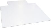 Dimex Office Chair Mat for Low Pile Carpet with Lip, 36" x 48", Clear