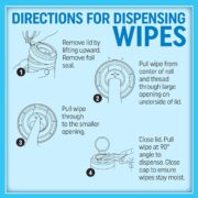 MiracleWipes for Electronics Cleaning - Screen Wipes Designed for TV, Phones, Monitors and More - Includes Microfiber Towel - (60 Count) - Image 2