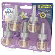 Glade PlugIns Refill 5 CT, Lavender & Vanilla, 3.35 FL. OZ. Total, Scented Oil - Image 3