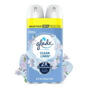 Glade Aerosol Spray, Air Freshener for Home, Clean Linen Scent