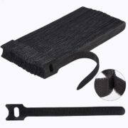 Reusable Cable Ties, 60 PCS 8 Inches Adjustable Cord Straps Wire Organizer Cord Wrap and Hook Loop Cable Management