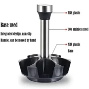 360°rotating rack seasoning glass bottled cooking bottle barbecue seasoning jar - Image 3
