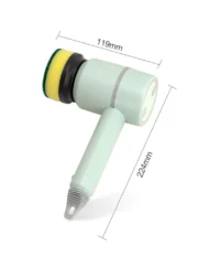Electric Cleaning Brush Multi-functional Home USB Rechargeable Electric Rotary Scrubber - Image 5