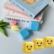 Blue/Yellow Stars Hydrocolloid Pimple Patches with Mirror Storage Box,Acne Spot Stickers For Face,Temporary Mirror Makeup Tool - Image 6