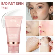 Collagen Overnight Wrapping Peel Off Facial Mask Set Korean Collagen Night Wrapping Mask Deeply Hydrates Night Care Mask Cream - Image 2