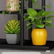 Plant Support Metal 5 Layers 6 Potted Plants Multiple Flower Pots Indoor And Outdoor Flower - Image 5