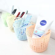 Mini Desktop Storage Basket Creativity Fashion Hollow Toy Basket Plastic Table Sundries - Image 5