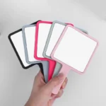 Eyelash Extension Handheld Makeup Mirror Square Makeup Vanity Mirror