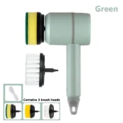 Electric Cleaning Brush Multi-functional Home USB Rechargeable Electric Rotary Scrubber - Image 4