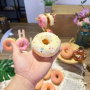 1pc 8.5cm Simulation Donuts Bread Fake Bread Cake Home Decor Display Wedding Sweet Decortions Photography Props NotSquishy Toy - Image 3