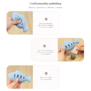 Cat Toy Interactive Silicone Fish Pet Toys For Kitten Teeth Cleaning - Image 4
