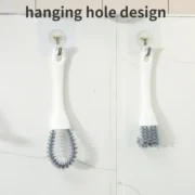 2 in 1 BBQ Grill Barbecue Cleaning Brush V-shaped Hooked Brush Scrapeir - Image 6