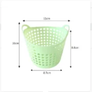 Mini Desktop Storage Basket Creativity Fashion Hollow Toy Basket Plastic Table Sundries - Image 6