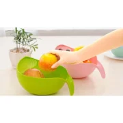 Rice Washing Filter Strainer Basket Colander Sieve Fruit Vegetable Bowl Drainer - Image 2