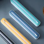 2 In 1 Food Film Dispenser Magnetic Wrap Dispenser With Cutter Storage Box