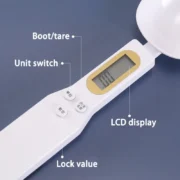 Weighing Spoon Scale Home Kitchen Tool Electronic Measuring Coffee Food - Image 5