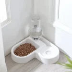 Double Dog and Cat Bowl-Pet and Food Bowl Set with