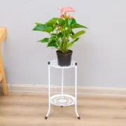 Hanging Glass Tube Vases For Wedding Round Stand Desktop Planter Flower - Image 4