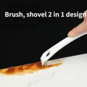 2 in 1 BBQ Grill Barbecue Cleaning Brush V-shaped Hooked Brush Scrapeir - Image 4