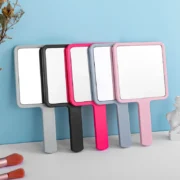 Eyelash Extension Handheld Makeup Mirror Square Makeup Vanity Mirror - Image 2