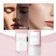 Centella Clay Stick Mask 27g Deep Hydration Pore Minimizing Soothing Brightening Facial Skin Care Fast Convenient Beauty Pink - Image 3