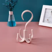 Rotating 4-Claw Hook Rack Multi-Functional Creative Clothes Hangers Wardrobe - Image 5
