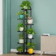 Plant Support Metal 5 Layers 6 Potted Plants Multiple Flower Pots Indoor And Outdoor Flower