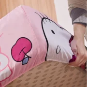 Sanrio Hello Kitty Fitted Sheets Cartoon Kt Pattern Printing Mattress Protector - Image 3