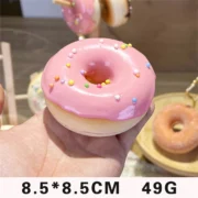1pc 8.5cm Simulation Donuts Bread Fake Bread Cake Home Decor Display Wedding Sweet Decortions Photography Props NotSquishy Toy - Image 5