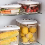 Food Vacuum Storage Box Sealed Kitchen Fresh-Keeping Box Large Capacity Food Transparent Storage Container with Vacuum Pump - Image 2