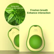 Edible Cat Toy Cat Mint Toy Rotatable Healthy Cat Teeth Cleaning Toy - Image 3