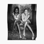 Naomi And Kate Poster Home Modern Decor Vintage Funny Room Painting Art