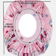 Sanrio Hello Kitty Fitted Sheets Cartoon Kt Pattern Printing Mattress Protector - Image 2