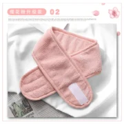 Soft Toweling Hair Accessories Girls Headbands for Face Washing Bath Makeup Hair Band - Image 4