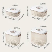 Food Vacuum Storage Box Sealed Kitchen Fresh-Keeping Box Large Capacity Food Transparent Storage Container with Vacuum Pump - Image 6