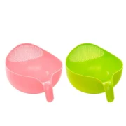 Rice Washing Filter Strainer Basket Colander Sieve Fruit Vegetable Bowl Drainer - Image 6