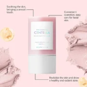Centella Clay Stick Mask 27g Deep Hydration Pore Minimizing Soothing Brightening Facial Skin Care Fast Convenient Beauty Pink - Image 4