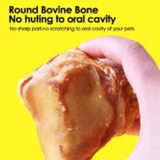 Pet Snacks Beef Kneecaps Additive-Free Dry Dog Chew Bones - Image 4
