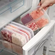 fridge Food retain freshnessBoxes Meat and vegetables Refrigerated container StackableKitchen food classification tool - Image 3