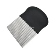 Stainless Steel Potato Chip Slicer Dough Vegetable Fruit Crinkle Wavy - Image 2