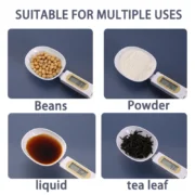 Weighing Spoon Scale Home Kitchen Tool Electronic Measuring Coffee Food - Image 4