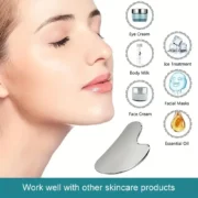1/3PCS Ice Face Roller Stainless Steel Gua Sha Board Set Facial Massager Face Massage Roller Face Lifting Beauty Skin Care Tools - Image 6