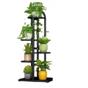Plant Support Metal 5 Layers 6 Potted Plants Multiple Flower Pots Indoor And Outdoor Flower - Image 3