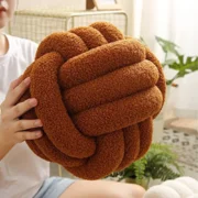 1pc Soft Knot String Ball Cushions Bed Stuffed Pillow Home Decor Cushion - Image 4