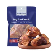 Pet Snacks Beef Kneecaps Additive-Free Dry Dog Chew Bones