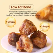 Pet Snacks Beef Kneecaps Additive-Free Dry Dog Chew Bones - Image 3